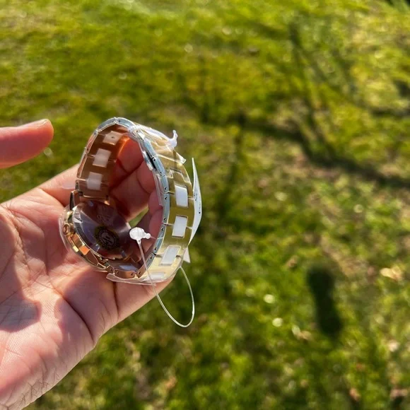 MOVADO BOLD CERAMIC CRYSTAL ACCENT BRACELET WATCH - Picture 12 of 15